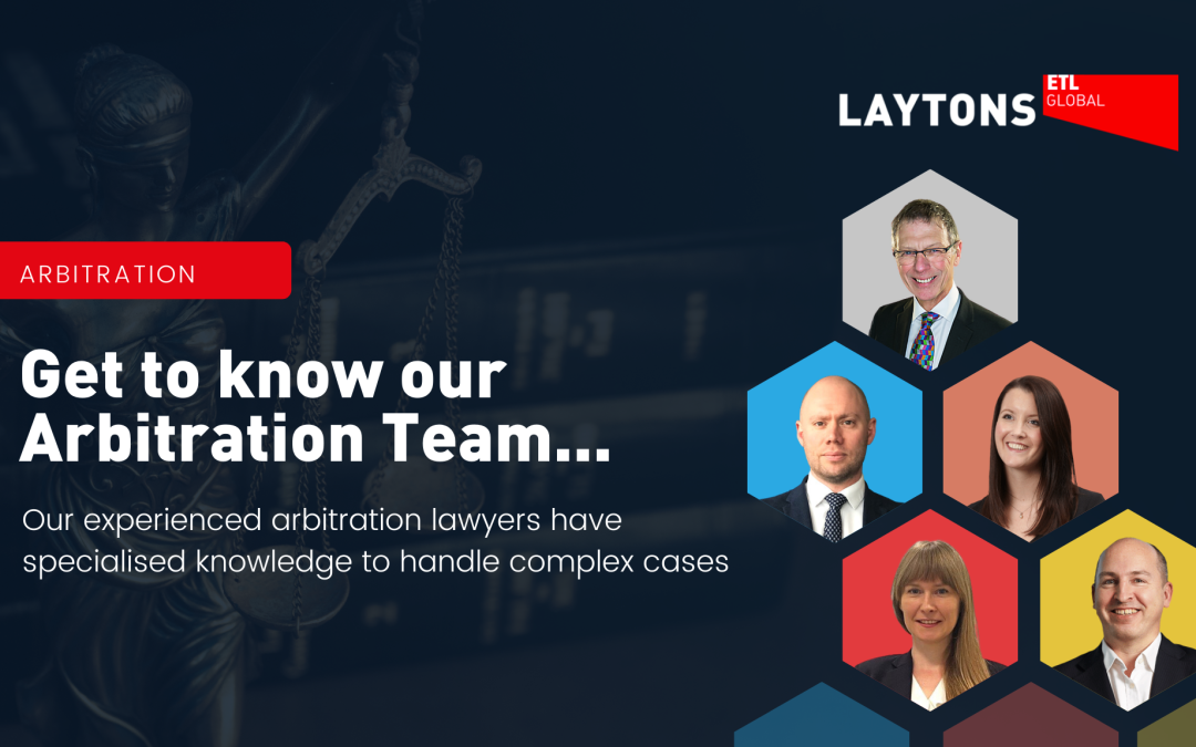 Laytons ETL Arbitration: Meet the team